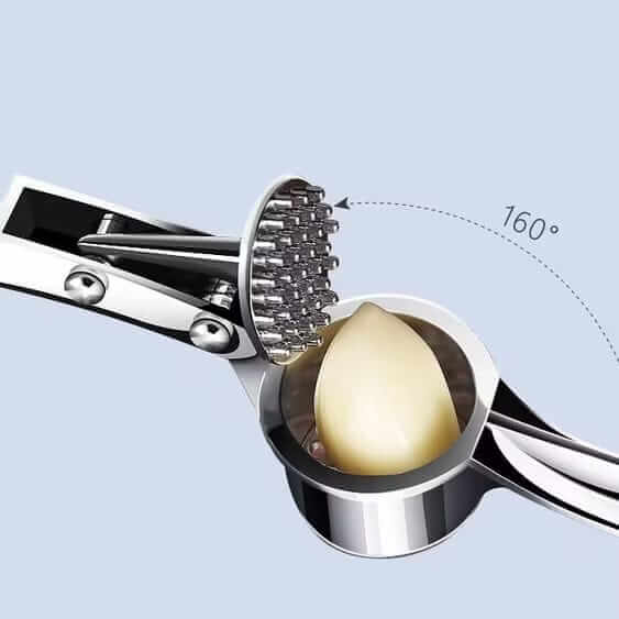 Espremedor de alho Casaê com abertura de 160 graus