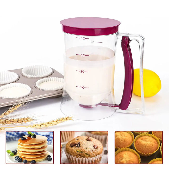 Utensílio Casaê para preparar cupcakes e panquecas