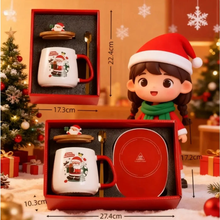 caneca de natal,
caneca aquecida,
caneca térmica natalina,
xícara papai noel,
presente de natal criativo,
caneca com base aquecida,